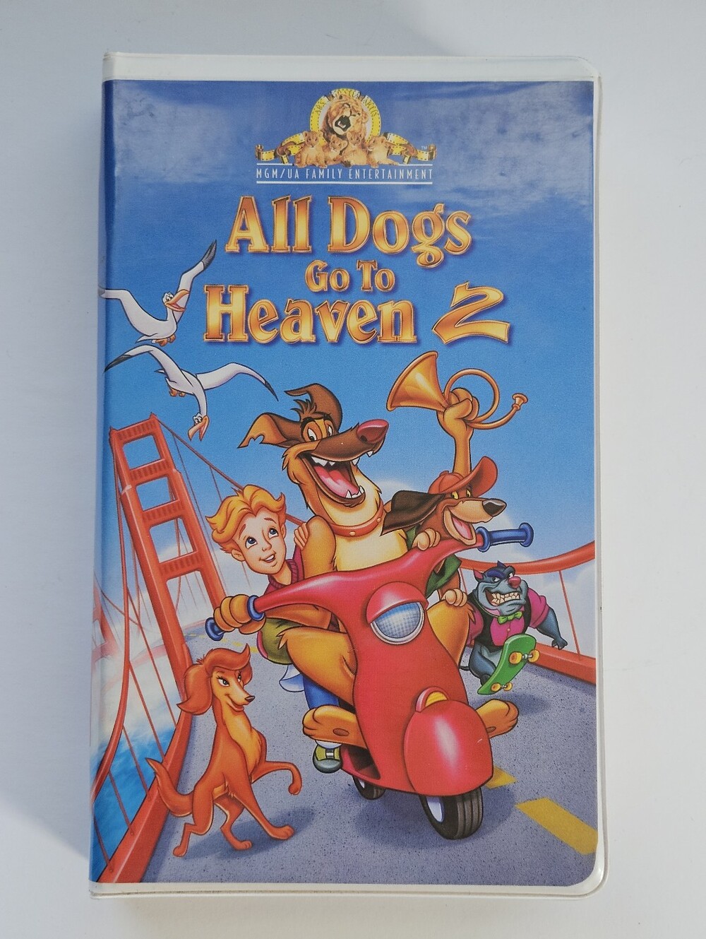 All Dogs Go to Heaven 2 VHS MGM/ UA home video